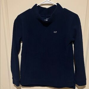 Vineyard Vines Dark Blue Fleece Pullover